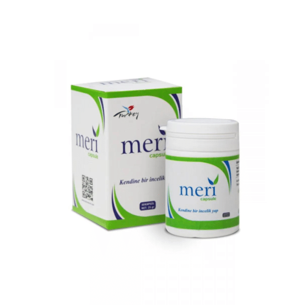 "Feel the natural power of Meri Detox Capsule with every sip.